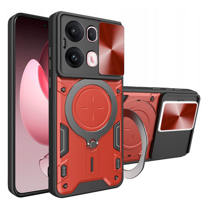Case for Oppo Reno13 Pro, Techsuit, CamGuard Pro, Red