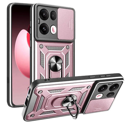 Capa para Oppo Reno13 Pro, Techsuit, CamShield, Rosa
