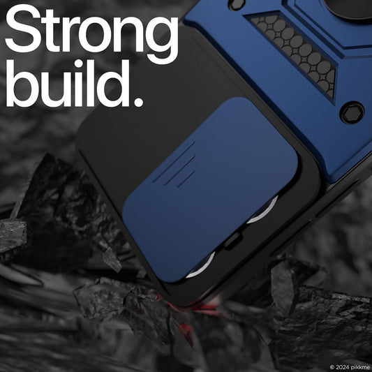 Capa para Oppo Reno13, Techsuit, CamShield, Verde