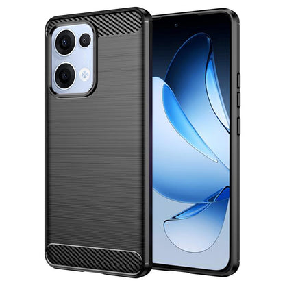 Capa para Oppo Reno13, Techsuit, Carbono, Preta
