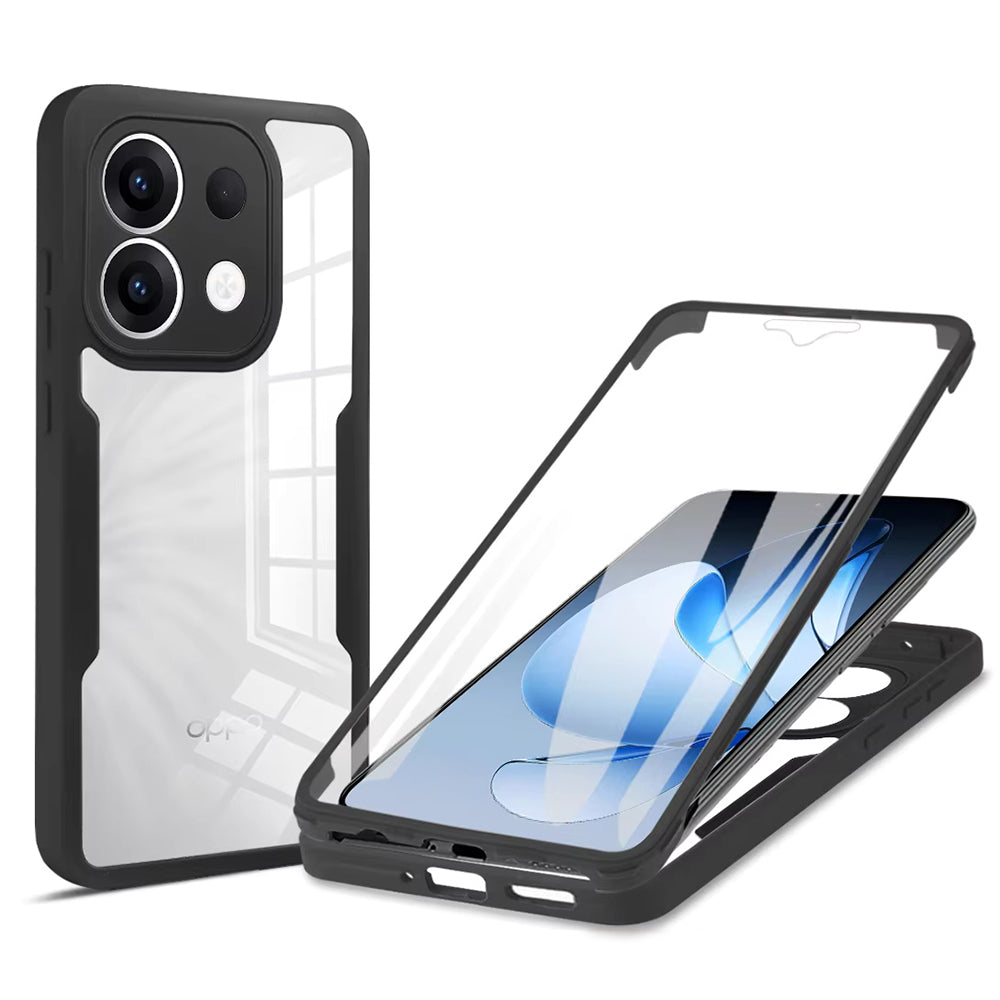 Capa para Oppo Reno13, Techsuit, ColorVerse 360, Preta