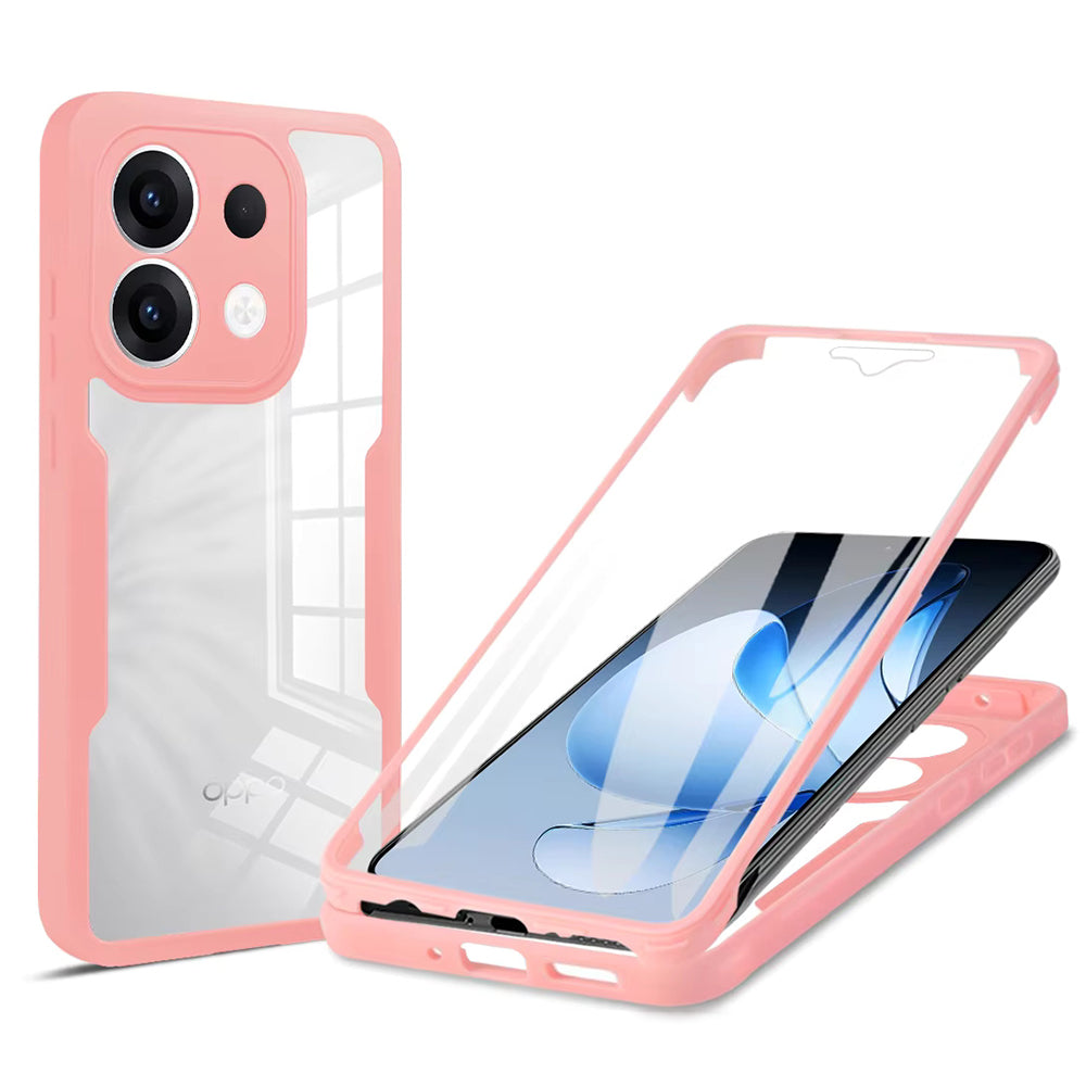 Capa para Oppo Reno13, Techsuit, ColorVerse 360, Rosa