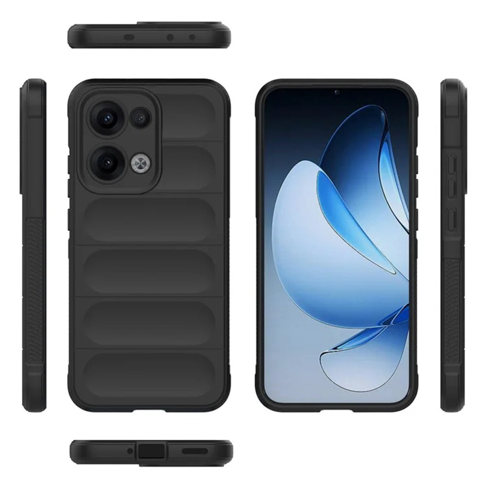 Capa para Oppo Reno13, Techsuit, Magic Shield, Preta
