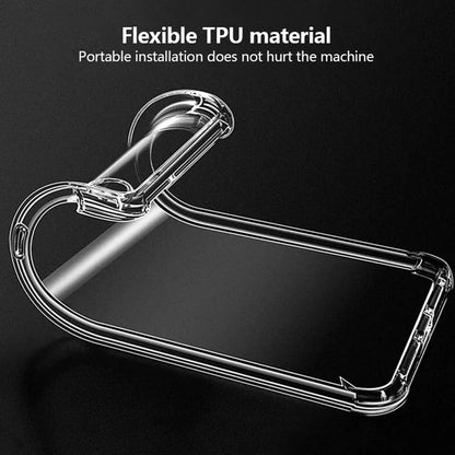 Capa para Oppo Reno13, Techsuit, Transparente à Prova de Choques, Transparente
