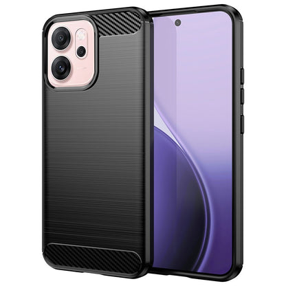 Capa para Oppo Reno14 F, Techsuit, Carbono, Preta