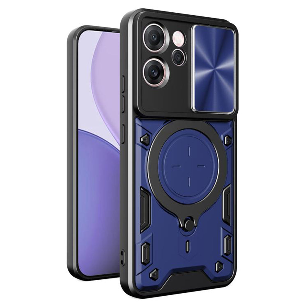Capa para Oppo Reno14 FS 5G / Reno14 F, Techsuit, CamGuard Pro, Azul