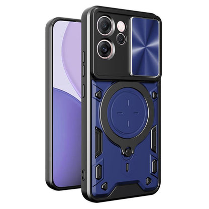 Capa para Oppo Reno14 FS 5G / Reno14 F, Techsuit, CamGuard Pro, Azul