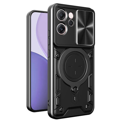 Capa para Oppo Reno14 FS 5G / Reno14 F, Techsuit, CamGuard Pro, Preta