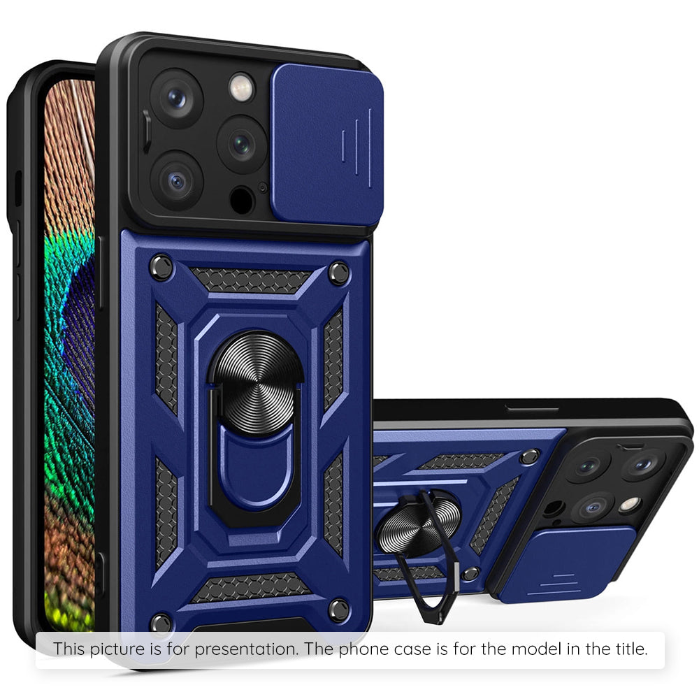 Capa para Oppo Reno14 FS 5G / Reno14 F, Techsuit, CamShield, Azul