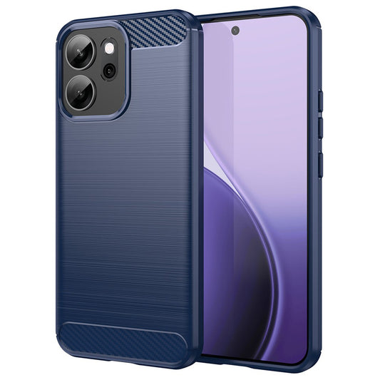 Capa para Oppo Reno14 FS 5G / Reno14 F, Techsuit, Carbono, Azul