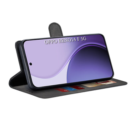 Capa para Oppo Reno14 FS 5G / Reno14 F, Techsuit, Diary Book, Preta
