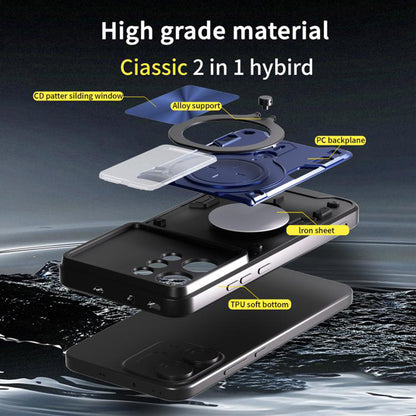 Capa para Oppo Reno14, Techsuit, CamGuard Pro, Vermelha