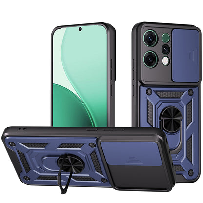 Capa para Oppo Reno14, Techsuit, CamShield, Azul