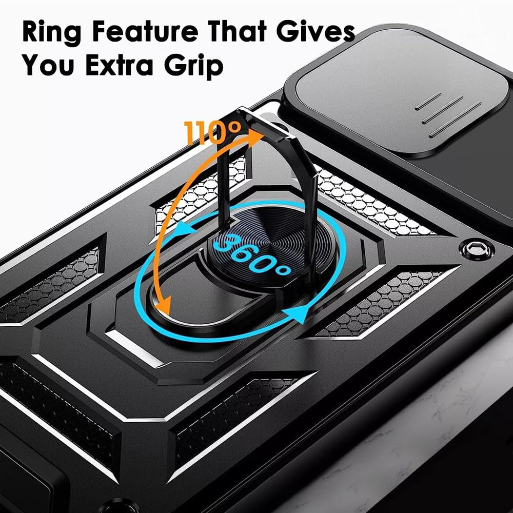 Capa para Oppo Reno14, Techsuit, CamShield, Azul