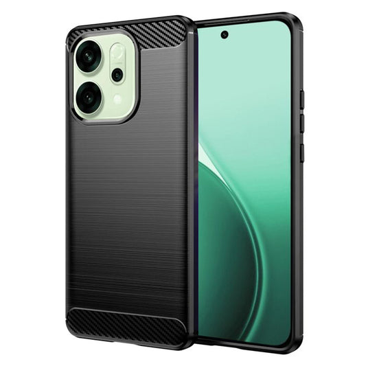 Capa para Oppo Reno14, Techsuit, Carbono, Preta