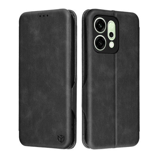 Capa para Oppo Reno14, Techsuit, Safe Wallet Plus, Preta