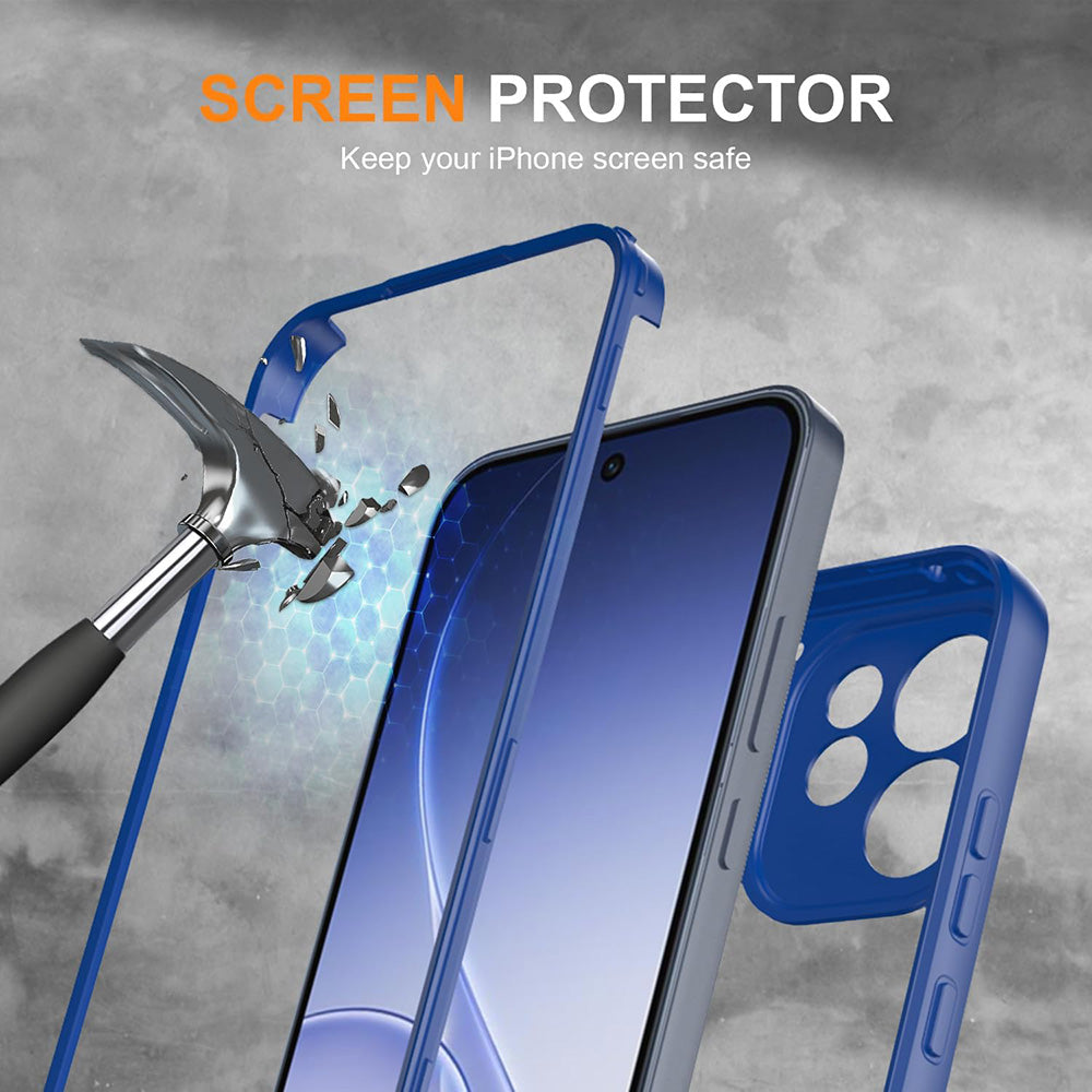 Capa para Oppo Reno15 FS / Reno15 F, Techsuit, ColorVerse 360, Preta