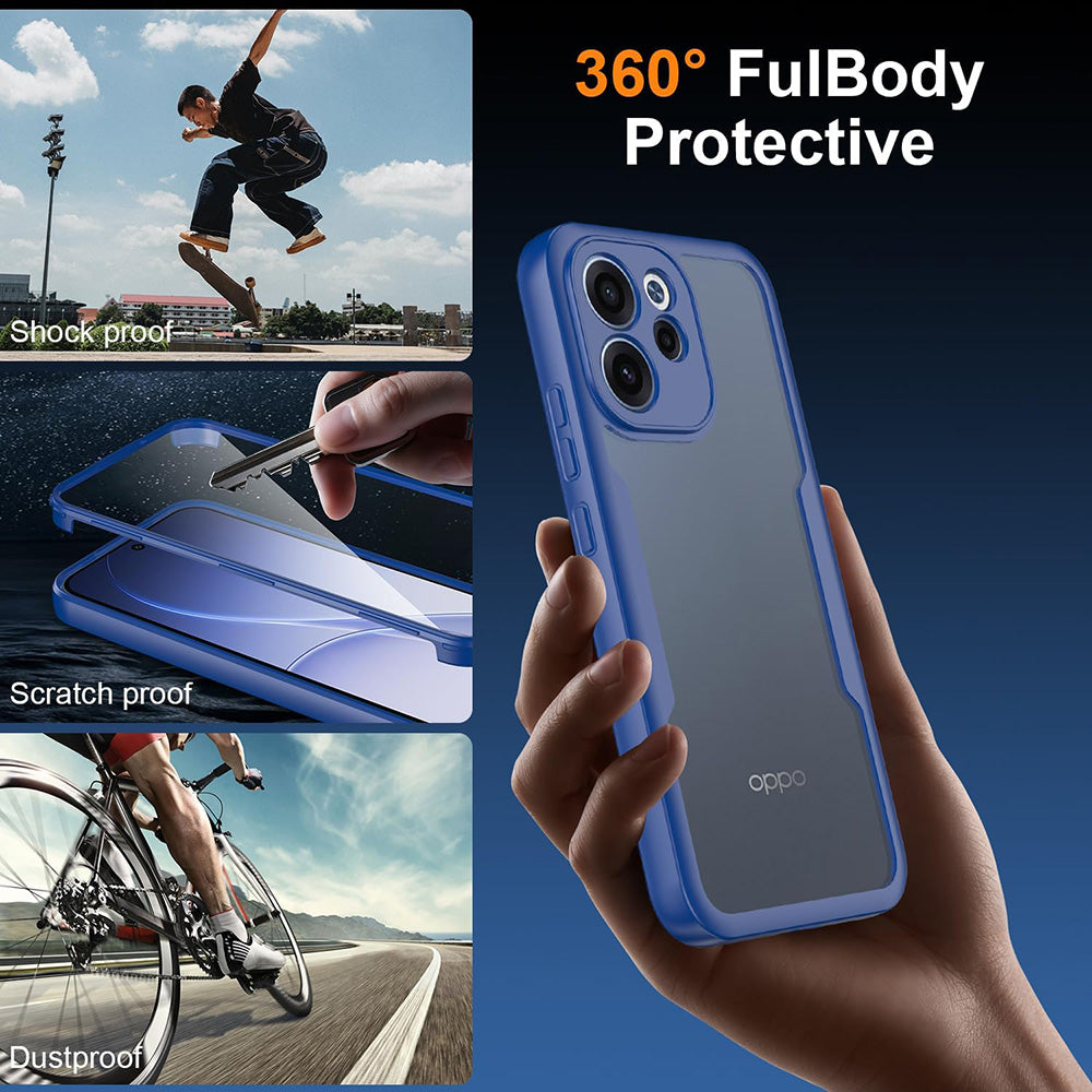 Capa para Oppo Reno15 FS / Reno15 F, Techsuit, ColorVerse 360, Preta