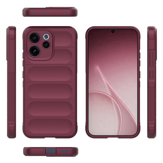 Capa para Oppo Reno15 FS / Reno15 F, Techsuit, Magic Shield, Vinho