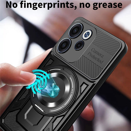 Case for Oppo Reno15 FS / Reno15 F, Techsuit, RuggedCam, Gray