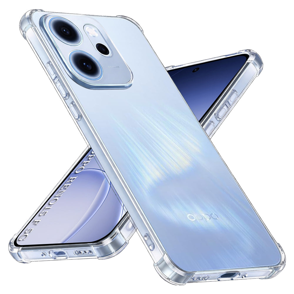 Capa para Oppo Reno15 FS / Reno15 F, Techsuit, Shockproof Clear, Transparente