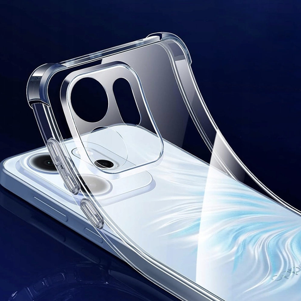 Capa para Oppo Reno15 FS / Reno15 F, Techsuit, Shockproof Clear, Transparente
