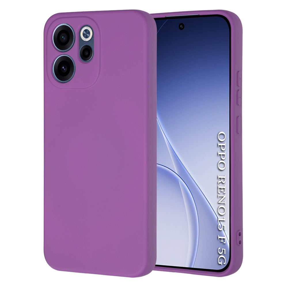 Capa para Oppo Reno15 FS / Reno15 F, Techsuit, SoftFlex, Roxo