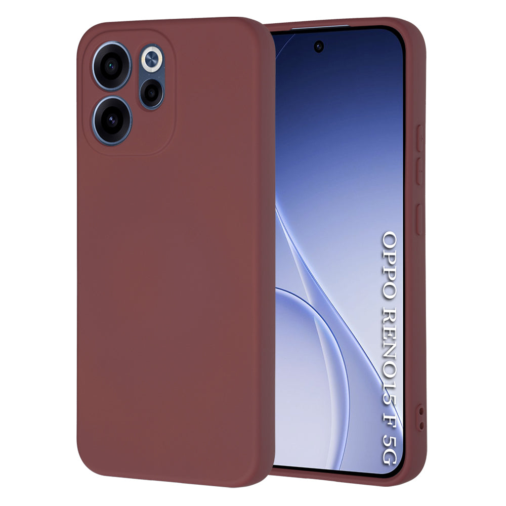 Capa para Oppo Reno15 FS / Reno15 F, Techsuit, SoftFlex, Vinho