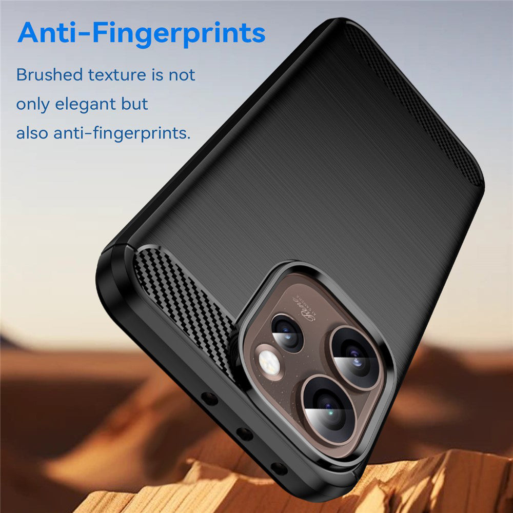 Capa para Oppo Reno15 Pro Max, Techsuit, Carbono, Preta