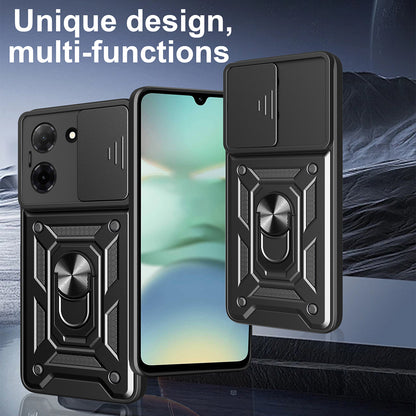 Capa para Oppo Reno15, Techsuit, CamShield, Preta