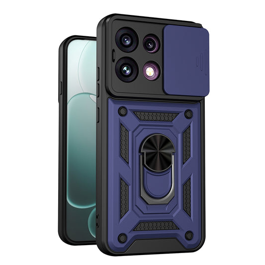 Capa para Oppo Reno16 F / Reno16 FS, Techsuit, CamShield, Azul