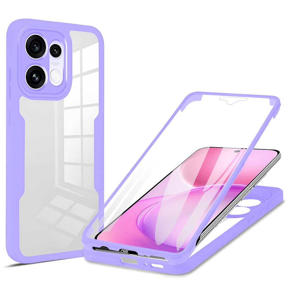 Capa para Oppo Reno16 F / Reno16 FS, Techsuit, ColorVerse 360, Roxo
