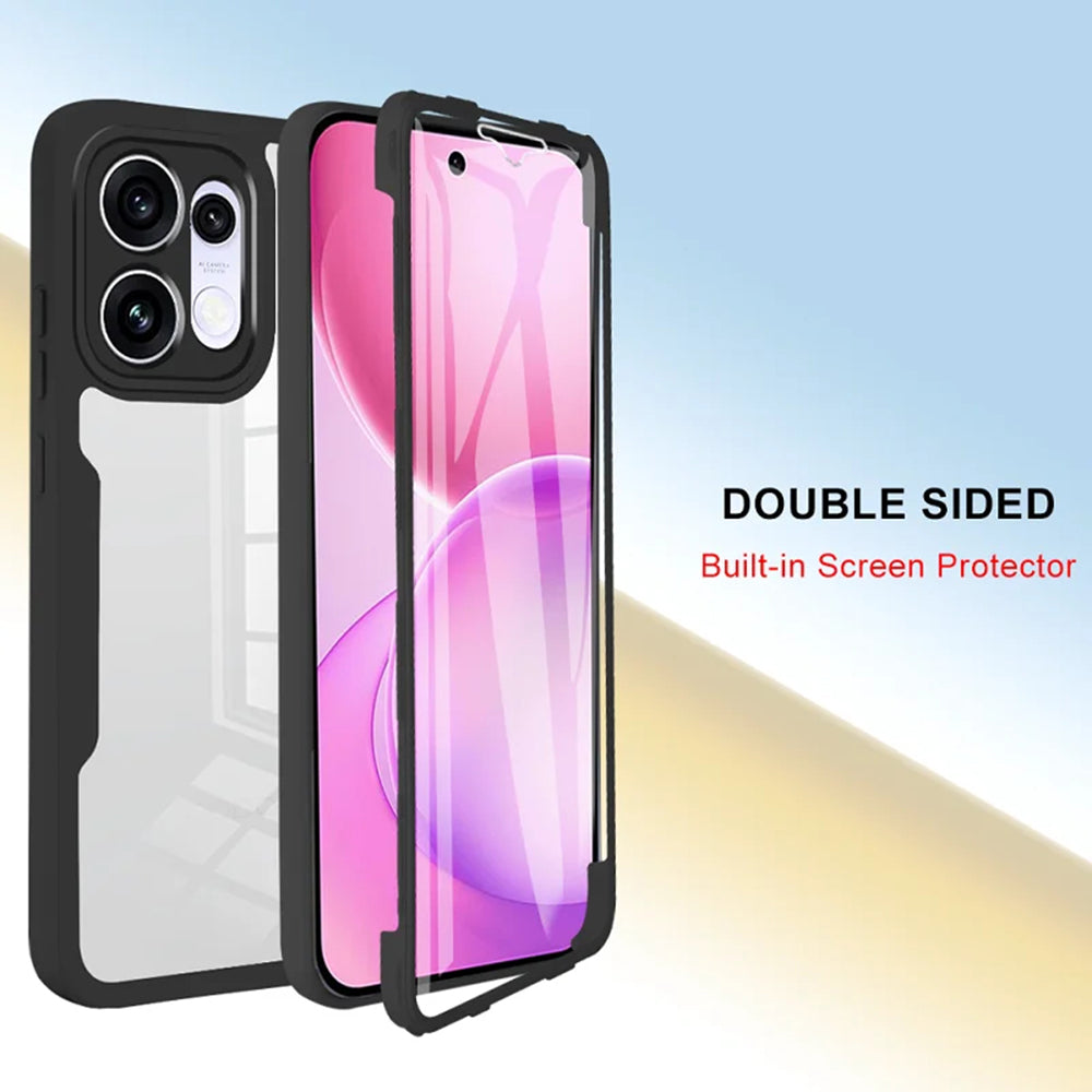 Capa para Oppo Reno16 F / Reno16 FS, Techsuit, ColorVerse 360, Preta