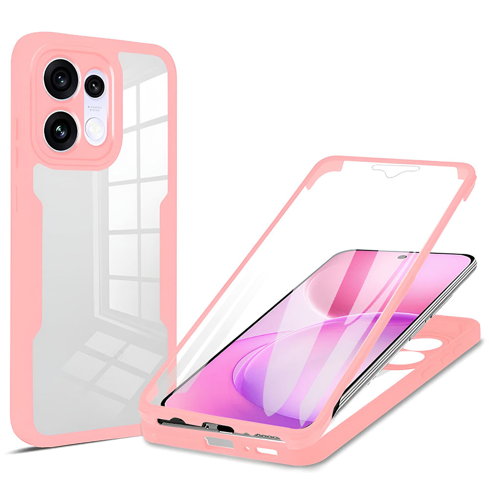 Capa para Oppo Reno16 F / Reno16 FS, Techsuit, ColorVerse 360, Rosa