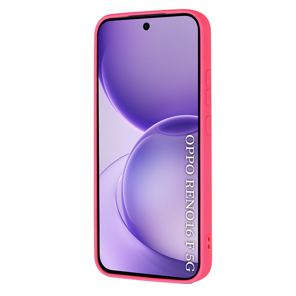 Capa para Oppo Reno16 F / Reno16 FS, Techsuit, SoftFlex, Rosa Escuro