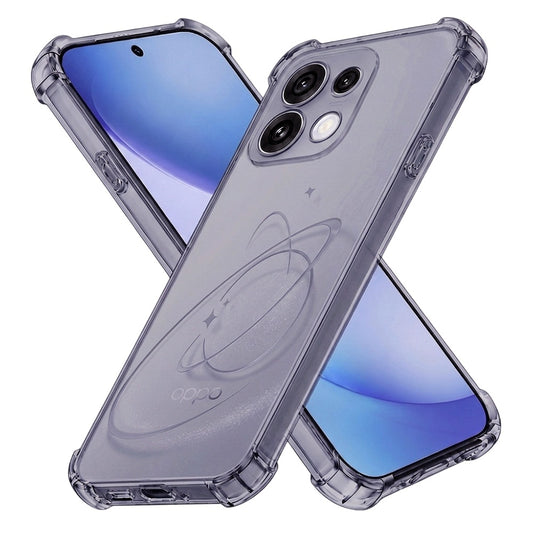 Capa para Oppo Reno16 Pro, Techsuit, Transparente Antichoque, Fumada
