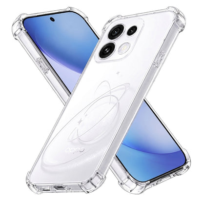 Capa para Oppo Reno16 Pro, Techsuit, Shockproof Clear, Transparente