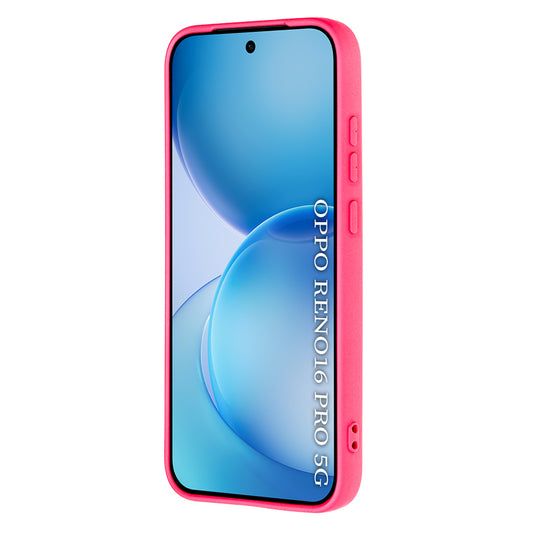 Capa para Oppo Reno16 Pro, Techsuit, SoftFlex, Rosa Escuro