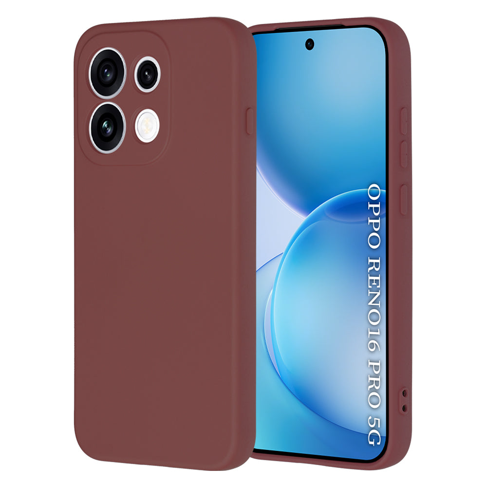 Capa para Oppo Reno16 Pro, Techsuit, SoftFlex, Vinho