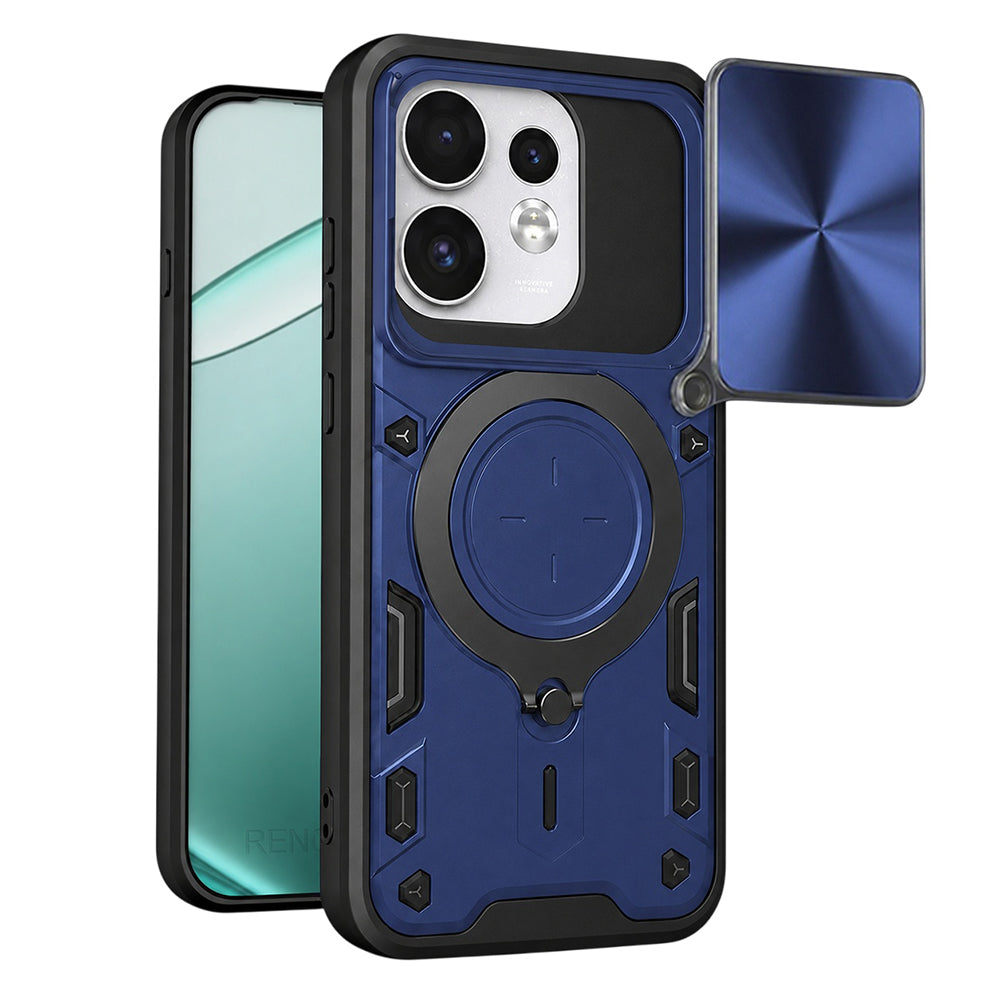 Capa para Oppo Reno16 / Reno16 Pro, Techsuit, CamGuard Pro, Azul