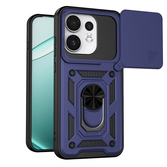 Capa para Oppo Reno16 / Reno16 Pro, Techsuit, CamShield, Azul