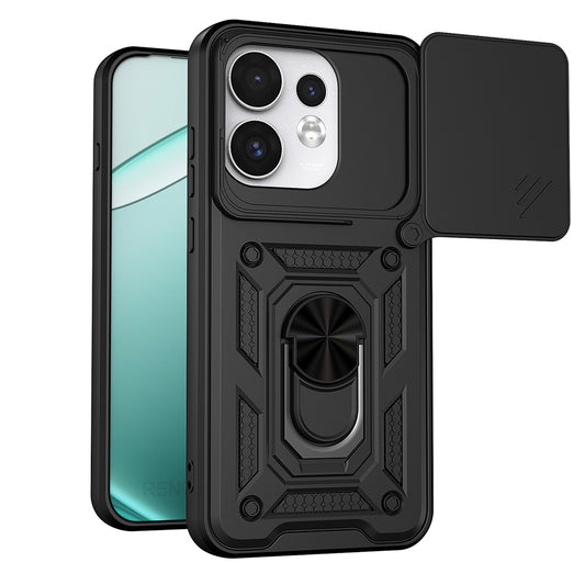 Capa para Oppo Reno16 / Reno16 Pro, Techsuit, CamShield, Preta