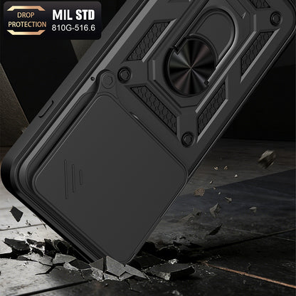 Case for Oppo Reno16 / Reno16 Pro, Techsuit, CamShield, Black