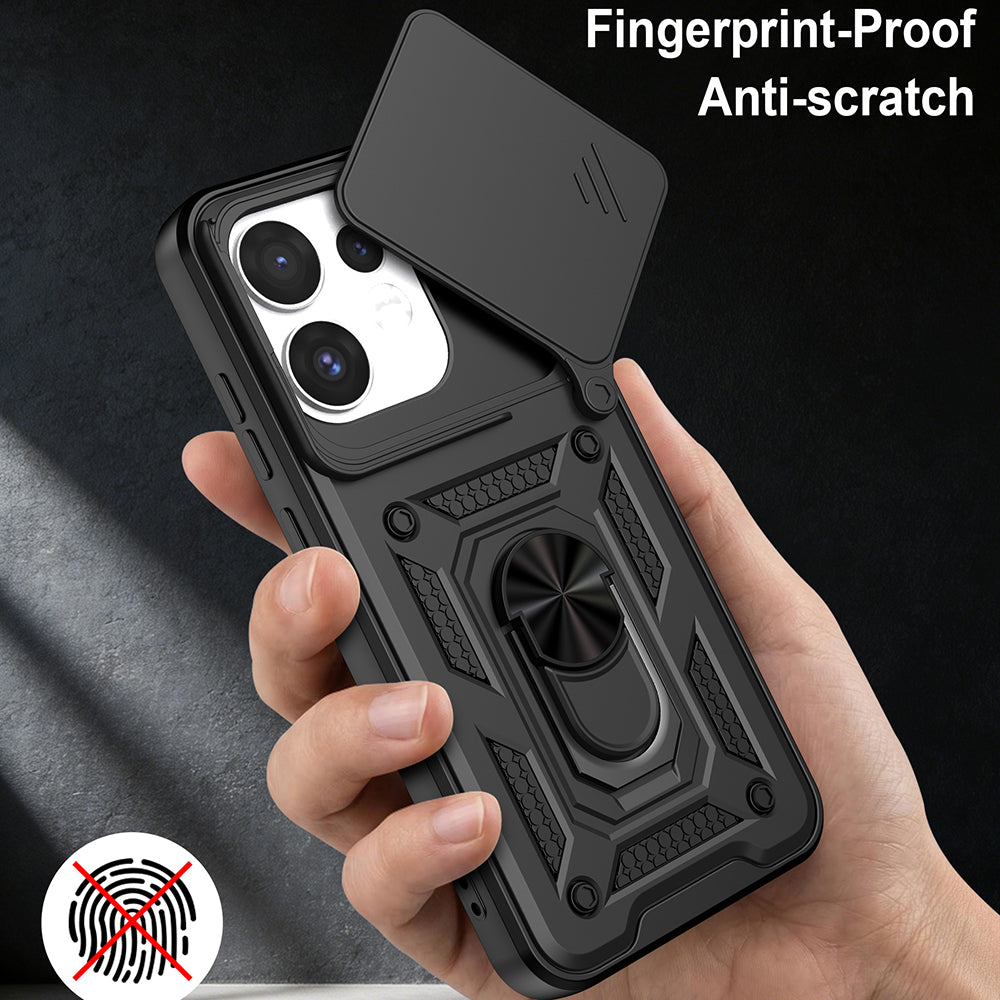Capa para Oppo Reno16 / Reno16 Pro, Techsuit, CamShield, Rosa Dourado