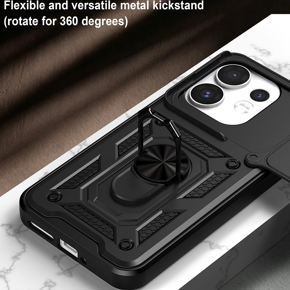 Capa para Oppo Reno16 / Reno16 Pro, Techsuit, CamShield, Rosa Dourado
