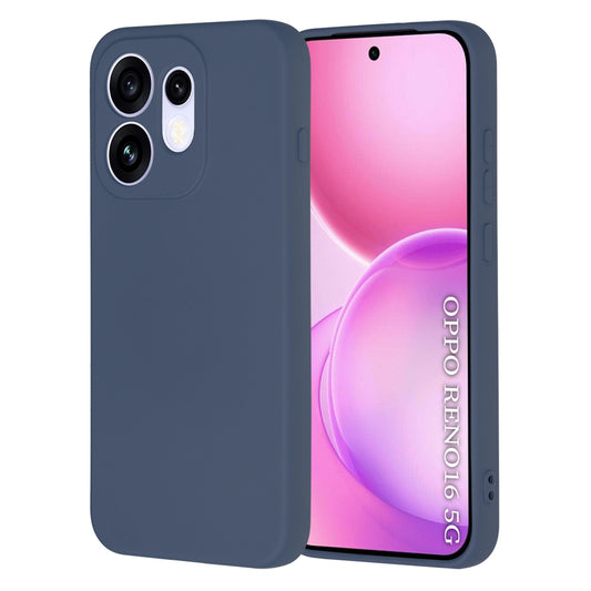 Capa para Oppo Reno16, Techsuit, SoftFlex, Azul Marinho