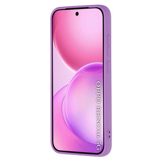 Capa para Oppo Reno16, Techsuit, SoftFlex, Roxo