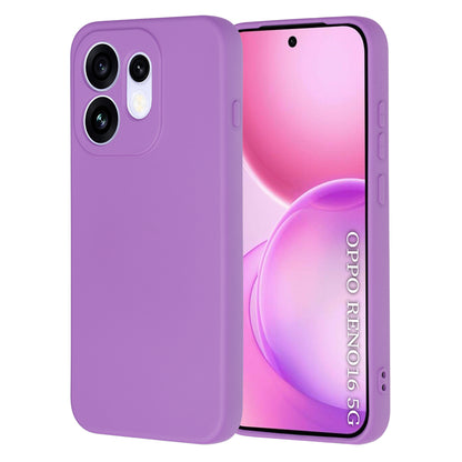 Capa para Oppo Reno16, Techsuit, SoftFlex, Roxo