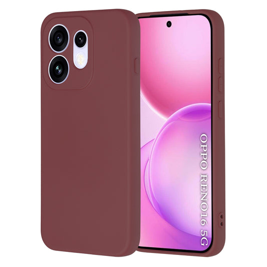Capa para Oppo Reno16, Techsuit, SoftFlex, Vinho