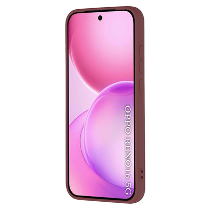 Capa para Oppo Reno16, Techsuit, SoftFlex, Vinho
